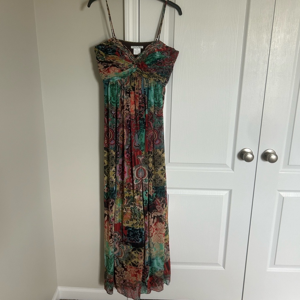 Fun, floor length dress